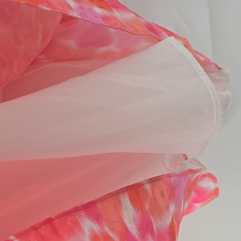 Amanda Uprichard Pink Floral Long Sleeve Dress - Picture 6 of 7